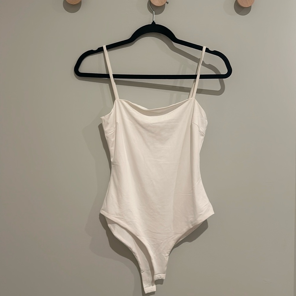 White Polly bodysuit